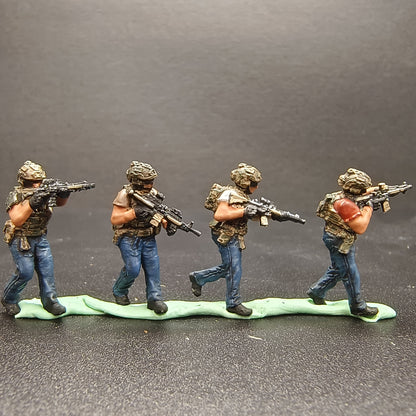 1/72 Modern Soldier Special Forces Commando 4man handPainted finished Model