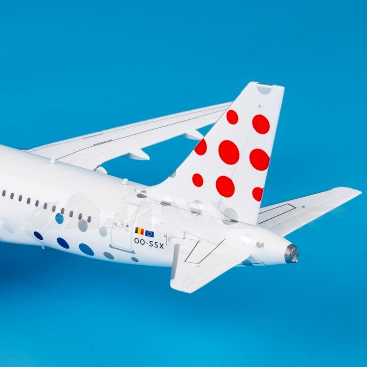 1:200 JC Wings Brussels Airlines Airbus A319 Passenger Airplane Diecast Model