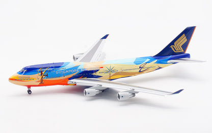1:200 SQ Wings Singapore Airlines B747-400 Passenger Airplane Diecast Model
