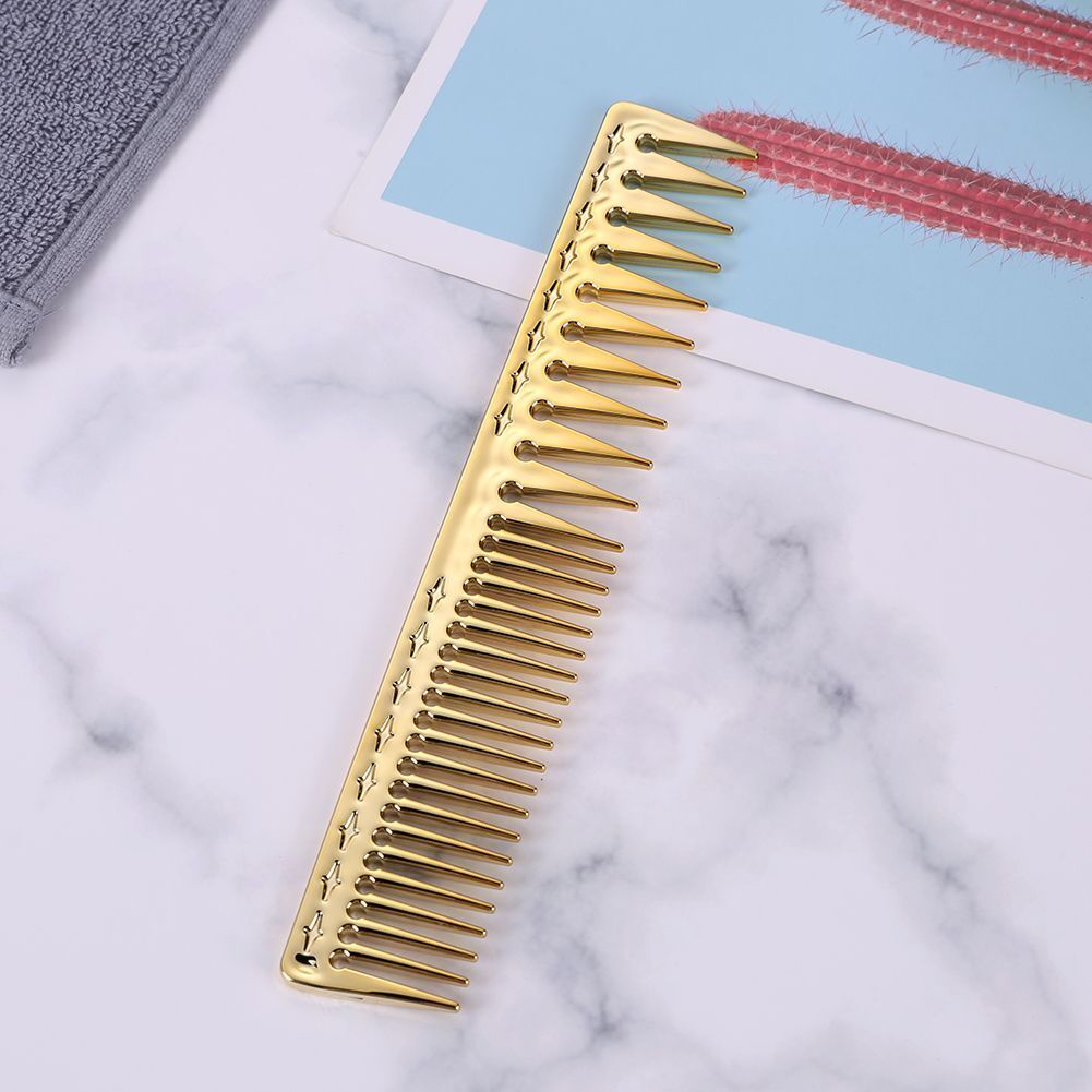 Women Hair Brush Plastic Wide Tooth Styling Combs Men Hairdressing Salon Toolkit