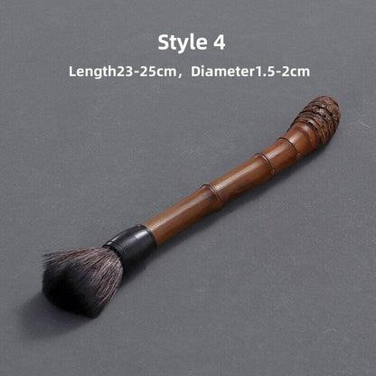Natural Bamboo Tea Brush|Tea Accessories|Pot Brush|Tea Pet Brush