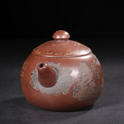 Chinese Yixing Zisha Clay Handmade Exquisite Teapot（西施 底款：蒋蓉）