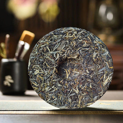 357g Mangsong Ancient Classic Precious Puerh Raw Tea Kunming Dry Storage 12.59oz