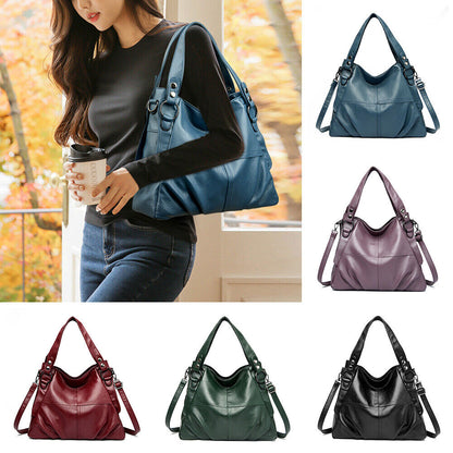 Women Soft Leather Handbags Tote Bag Large Shoulder Crossbody Handbag