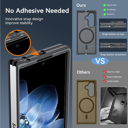 for Samsung Galaxy Z Fold 6 Case Magnetic, Z Fold6 Case [Compatible with Magsafe