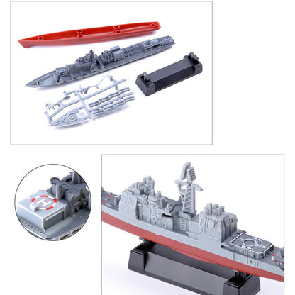 8x 4D Aircraft Carrier Cruiser Frigate Submarine Battleship Model Unassembled b