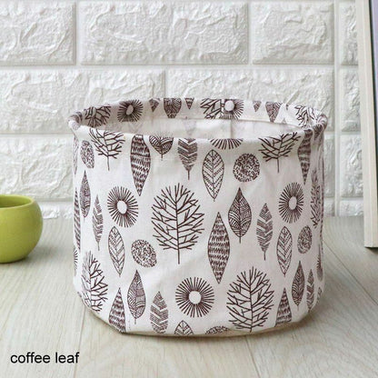 Laundry Basket Small Cartoon Storage Barrel Dirty Clothes Household Folding Bag