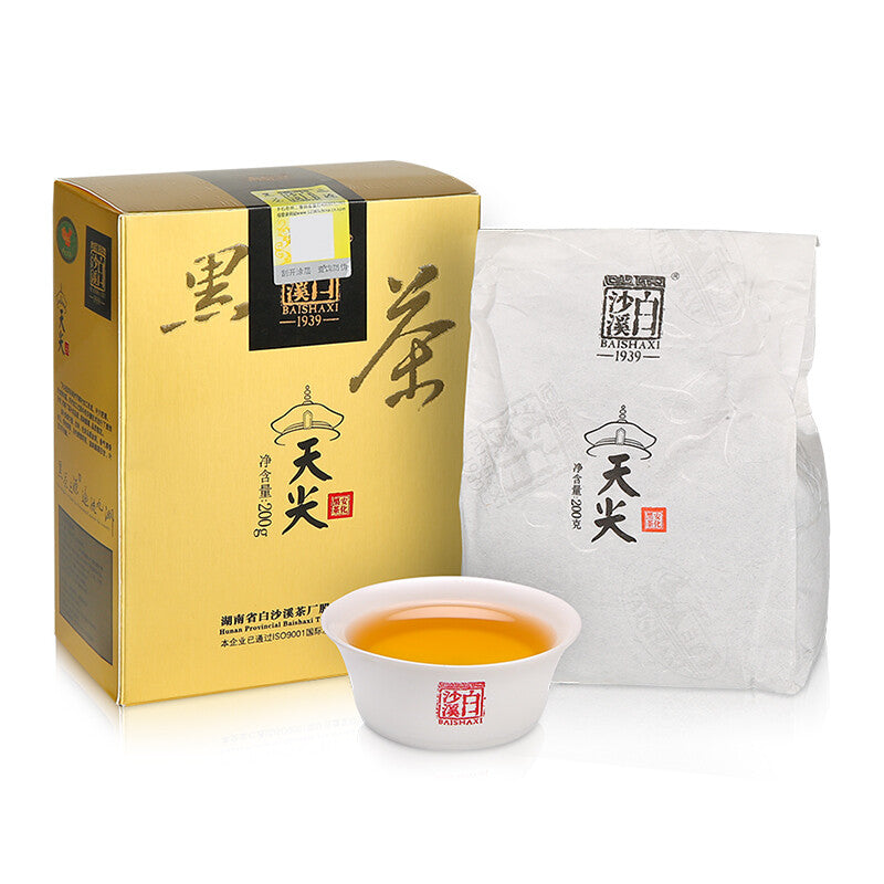 Tian Jian BAISHAXI HuNan Anhua Tianjian Hei Cha Dark Tea Loose Tea 200g Box