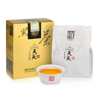 Tian Jian BAISHAXI HuNan Anhua Tianjian Hei Cha Dark Tea Loose Tea 200g Box