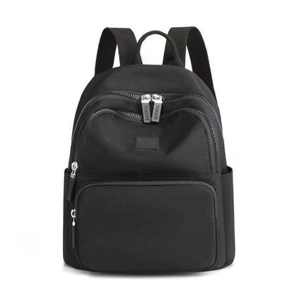 Waterproof Leisure Backpack College Wind Small Backpack Multifunction Travel Bag