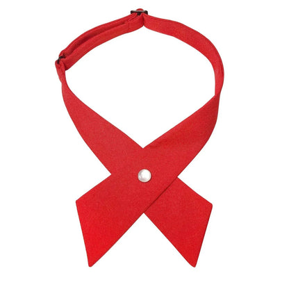 Women Criss Cross Bow Ties Fashion Solid Detachable Collars Apparels Accessories