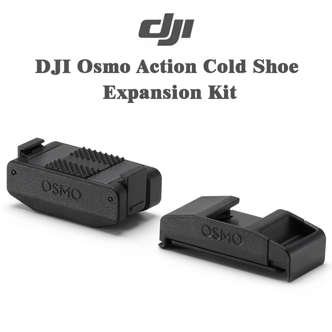 DJI Osmo Action Cold Shoe Kit–Quick-Release Adapters for Osmo Action 3/ 4/ 5 Pro