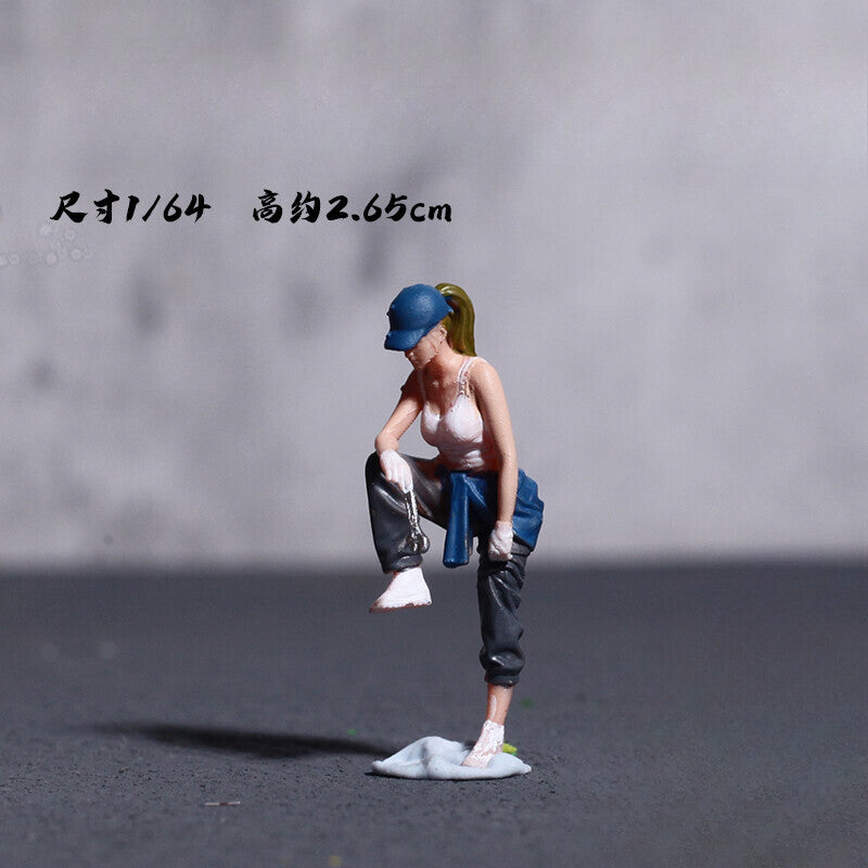 1/64 Figure Model Garage Workshops Scene Display Props Model Accessories