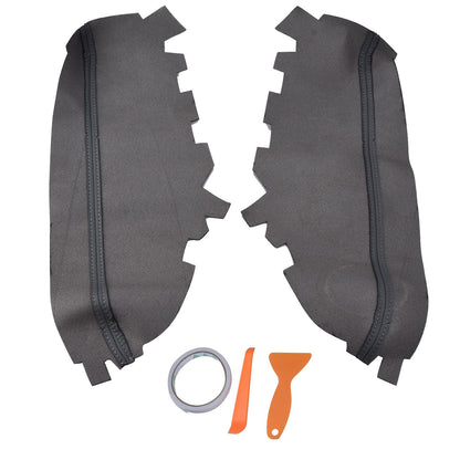 2PCS Leather Armrest Door Panel Cover Accessories For Toyota Avalon 2013-2018
