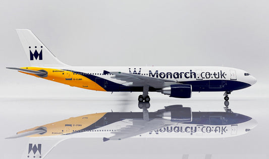 1:200 JC Wings Monarch AIRBUS A300-600R Passenger Aircraft Diecast Plane Model