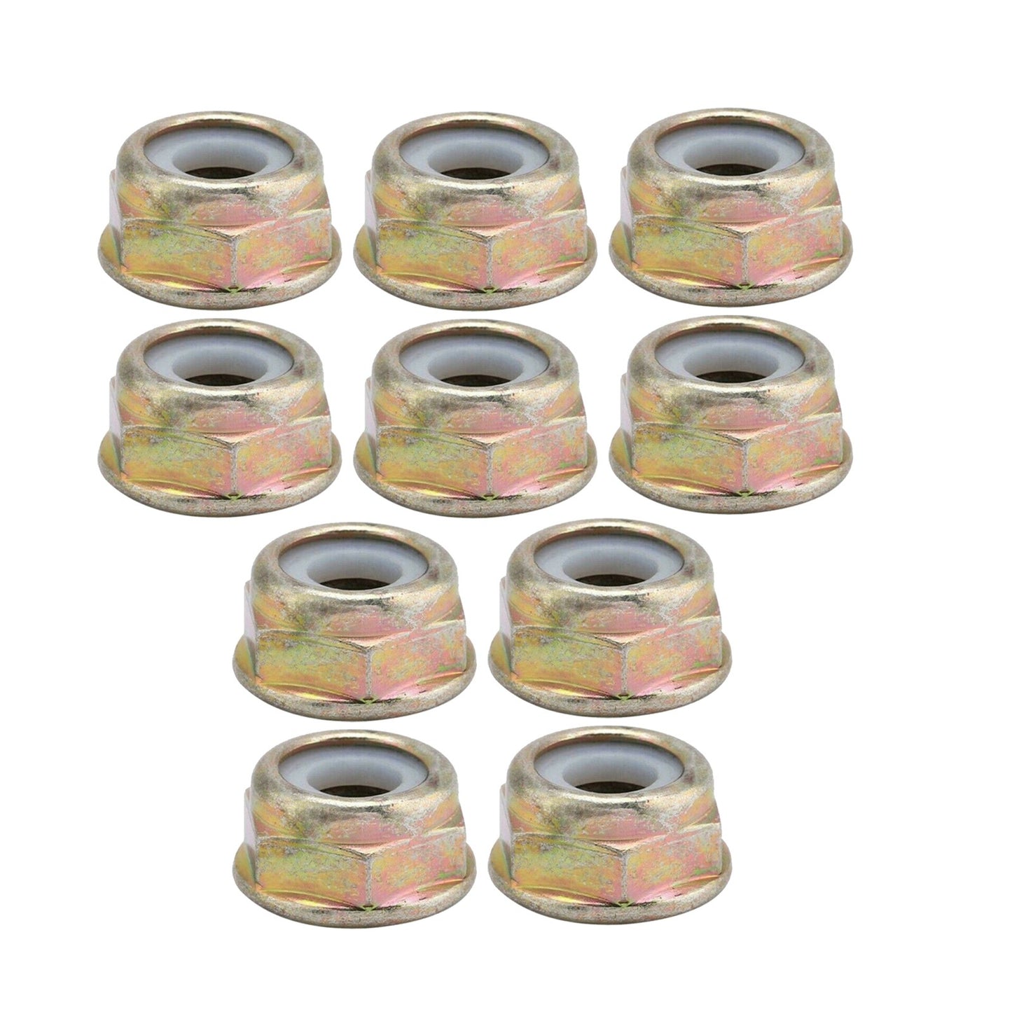 10x Universal M10x1.25 Strimmer Brush Left Hand Thread Cutter Reverse Nuts Part