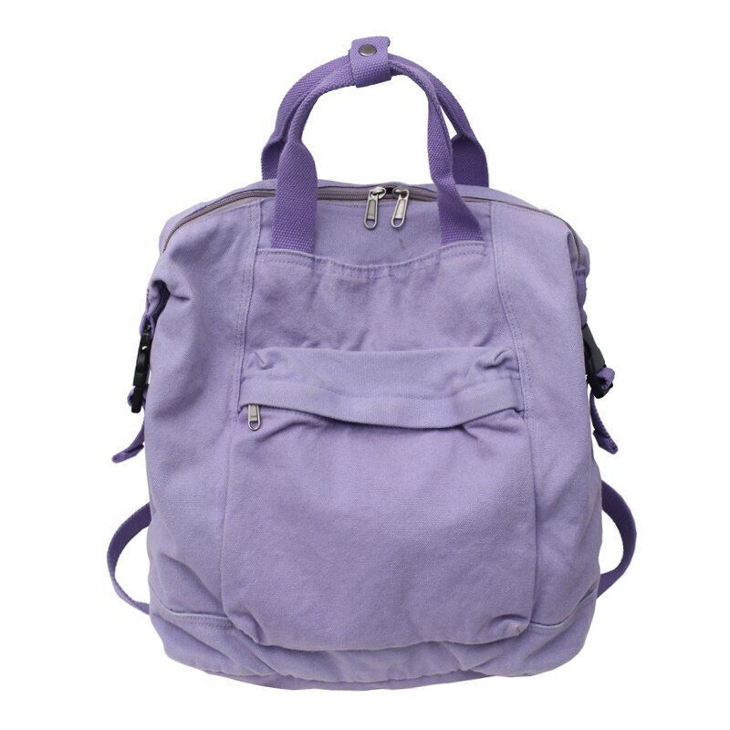 Fashion Backpacks Large School Bag Quality Canvas Rucksack Shoulder Travel Bags