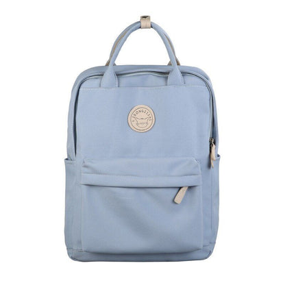White Women Backpack Style Schoolbag Student Shoulder Bag Laptop Backpack Travel