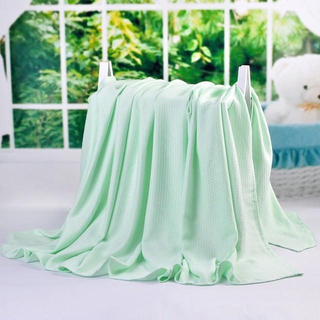 Original Bamboo Soft Summer Bedding Textured Blanket Twin Full Size Queen King