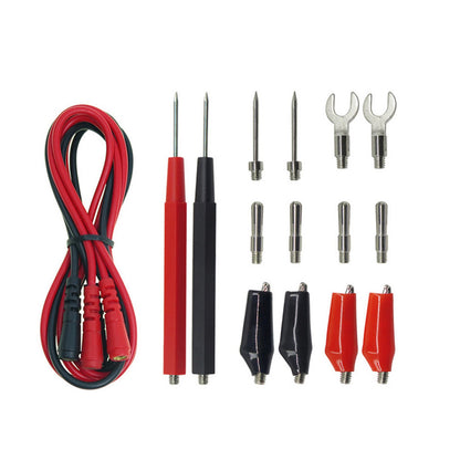 16Pcs Copper Multimeter Test Lead Cable Probes Accessories For Volt Meter