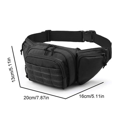 Concealed Carry Fanny Pack Holster Tactical Pistol Waist Pack Bag Gun Holster