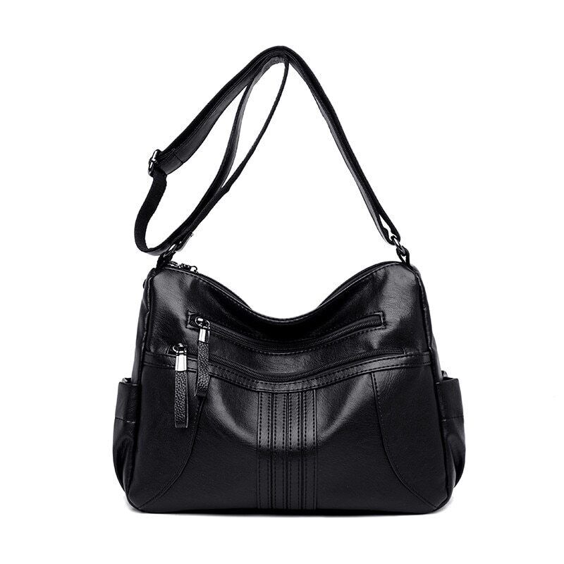 Women Shoulder Bag Soft Leather Large Bag Female Bags Ladies Handbag