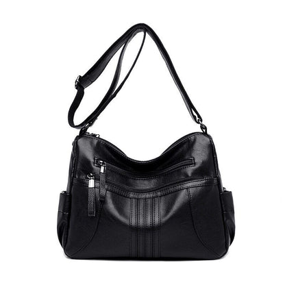 Women Shoulder Bag Soft Leather Large Bag Female Bags Ladies Handbag