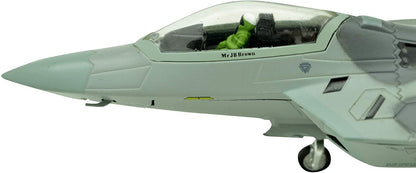1:100 F-22 Raptor Fighter Attack Metal Military Airplane Model,US Air Force 2005