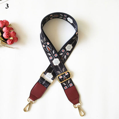 Adjustable Bag Shoulder Strap CrossBody Canvas Replacement For Handbag Handle US