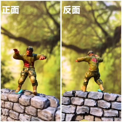 1/64 Scale Mini US Navy SEAL Team Mutant Soldier Action Figure Model Kids Toy