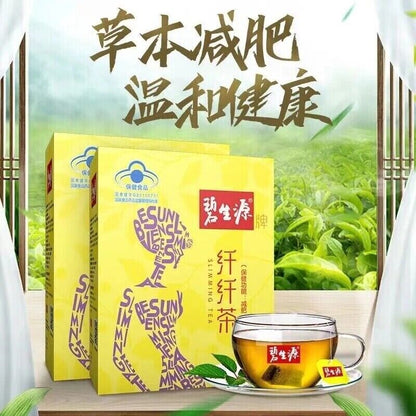 Besunyen Slimming Tea Fat Burning Herbs Double Positive Source Weight Management