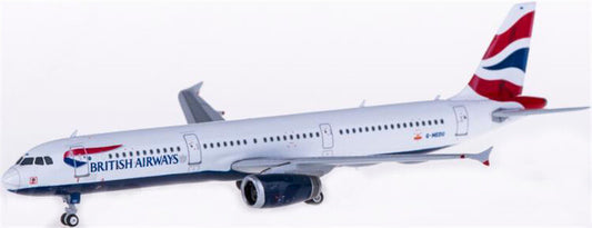 Phoenix British Airways Airbus A321 G-MEDU 1:400 DIECAST plane Pre-builded Model