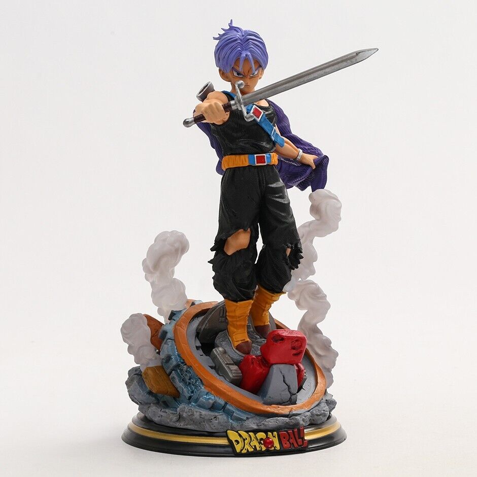 Anime Dragon Ball Z Trunks Action Figure PVC Model Collectible Statue With Box