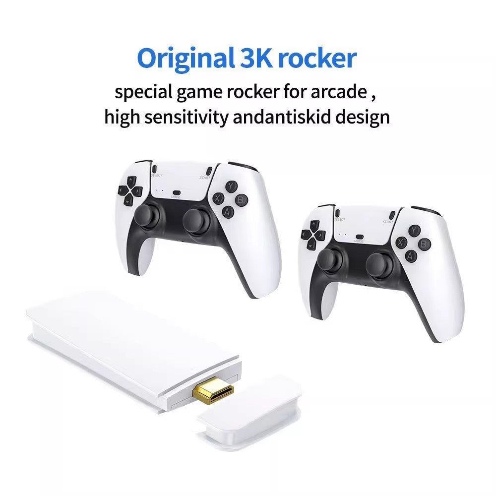 Dual Controller TV Game Console Retro HD PSP Arcade 4K Home Game Console-usa1