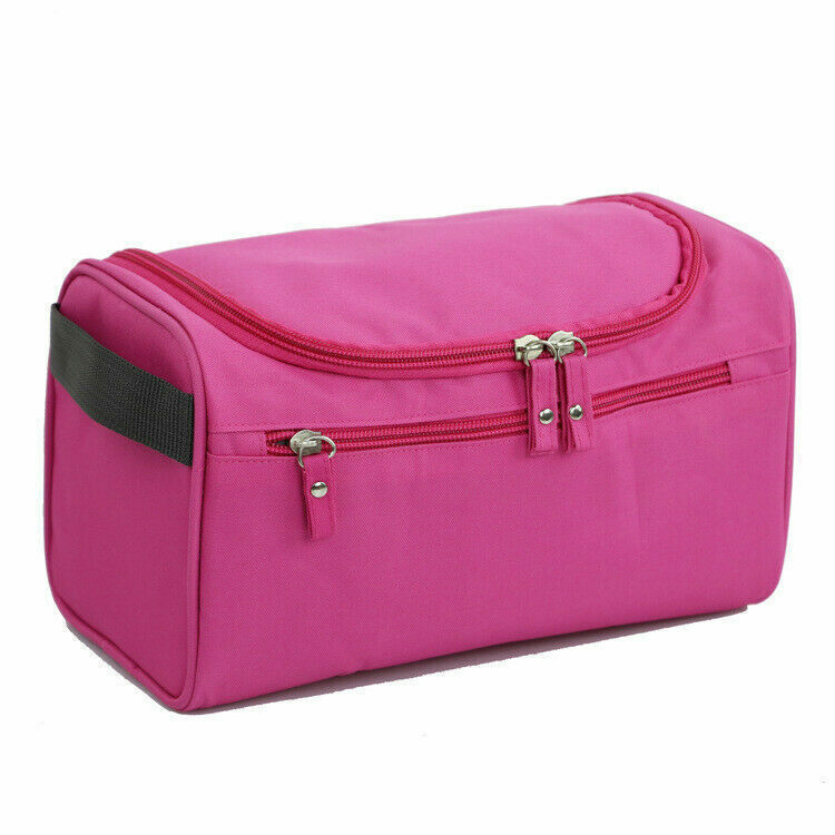 travel Cosmetic Bag Nylon Women Men Makeup Bags Toiletries Make up Cases