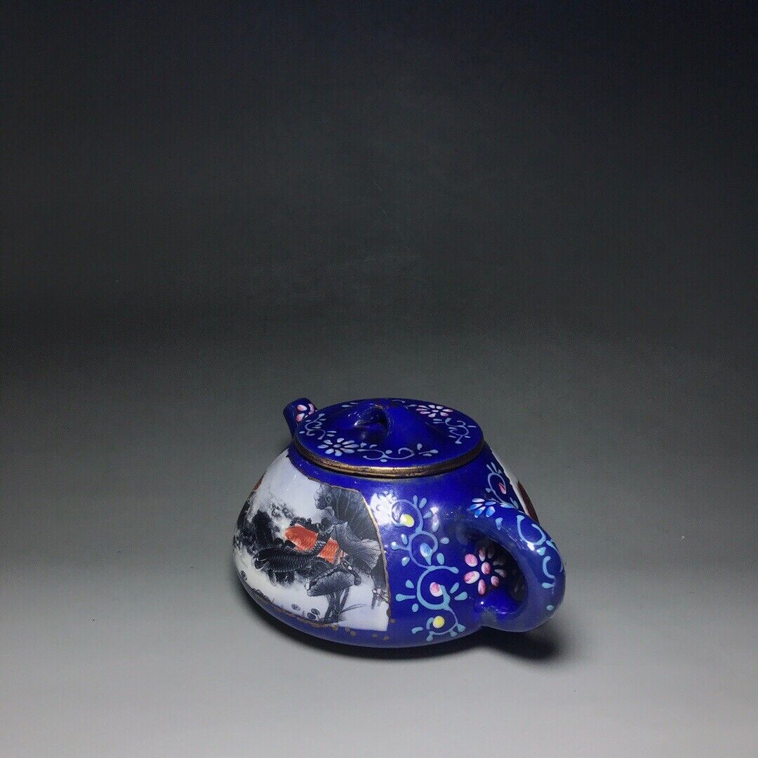 Chinese Yixing Zisha Clay Handmade Exquisite Teapot（石瓢 底款：杨鹏年）