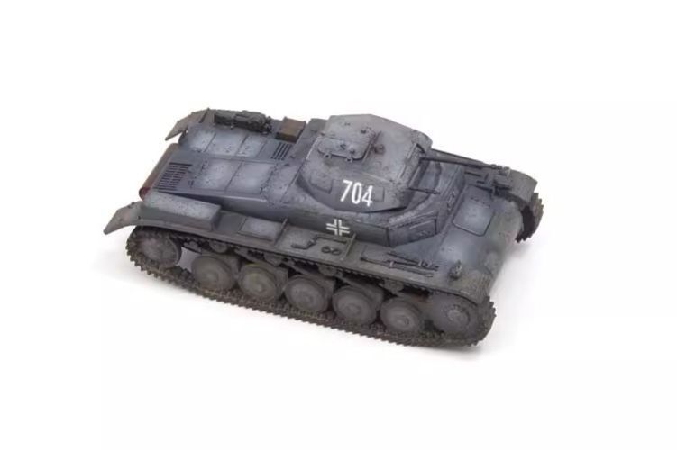 S-Model 1/72 WWII German Type IIB CP0074 Light Tank 704 Model Ornament Toys