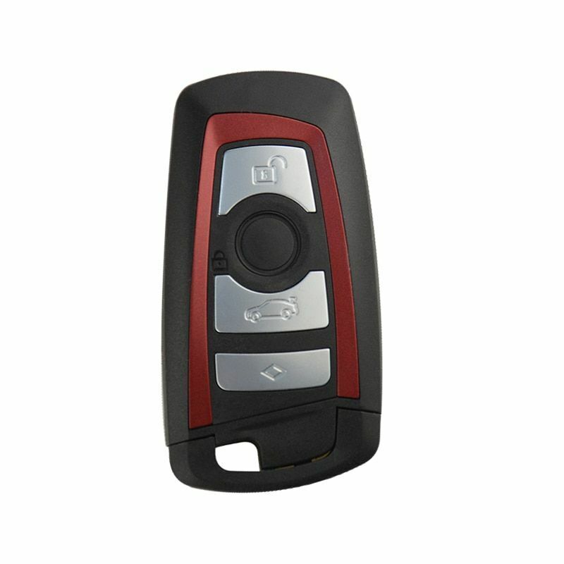 Car Key Shell Fob For BMW 3/4 Button Smart Remote CAS4 F 3 5 E90 E92 E93 X5 F10