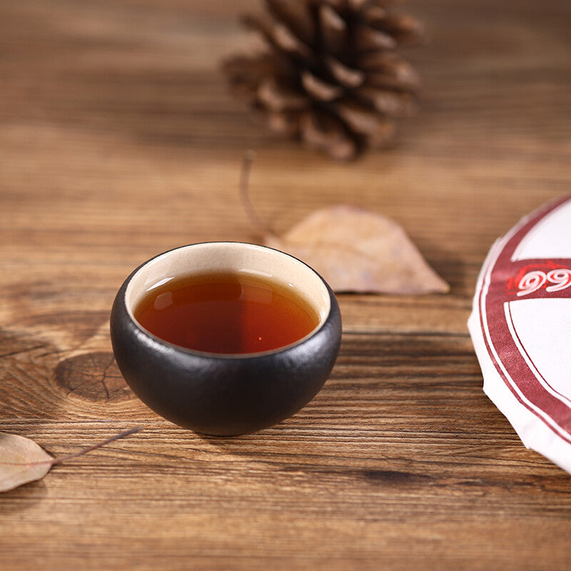 2020 Laotongzhi 9978 Batch 201 Ripe Pu Er Pu-erh Yunnan Haiwan Shu Puer Tea 357g