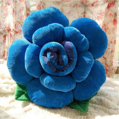 Rose Shape Bed Sofa Chair Throw Cushion Lumbar Pillow Lover Wedding Gift
