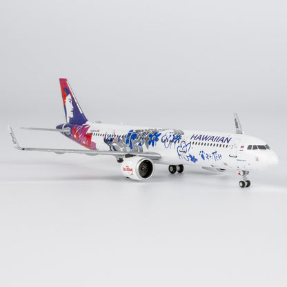1:400 NGmodels Hawaiian Airlines Airbus A321neo Airplane Diecast Plane Model