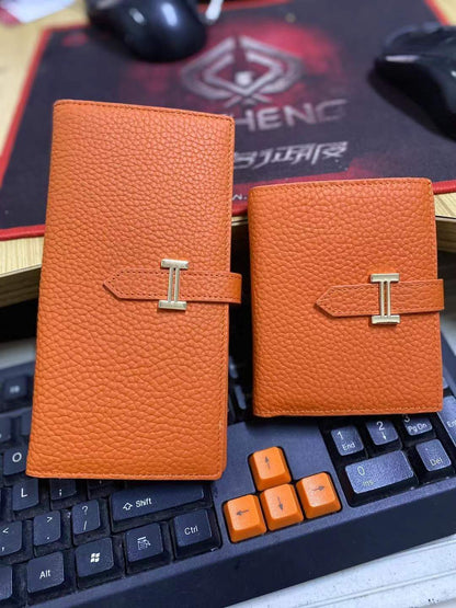 Genuine Leather Wallet Short Purse Fashion Money Bag Pocket Luxury Short Purses