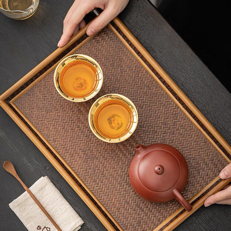 One Cup Chinese Tea Cup Ceramic Gilt Color Enamel Craft Creative Master Cup New