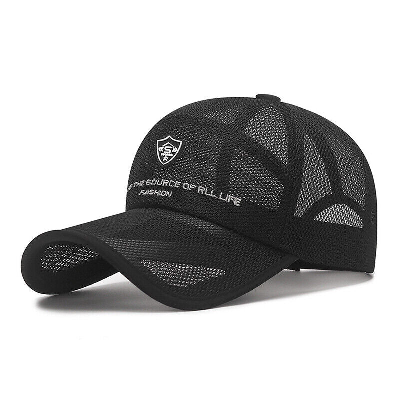 Mesh Cap Baseball Cap Sun Hat Trucker Hat Snapback Hat Summer Mesh Breathable