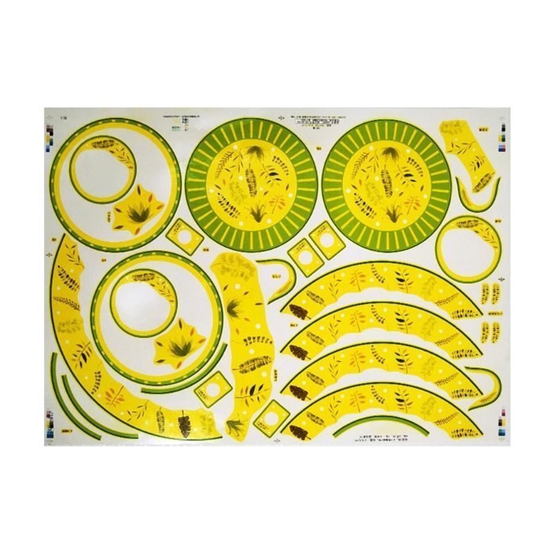 Ceramic Decal Pottery Clay Transfer Paper DIY Glaze Porcelain Underglaze 50x70cm