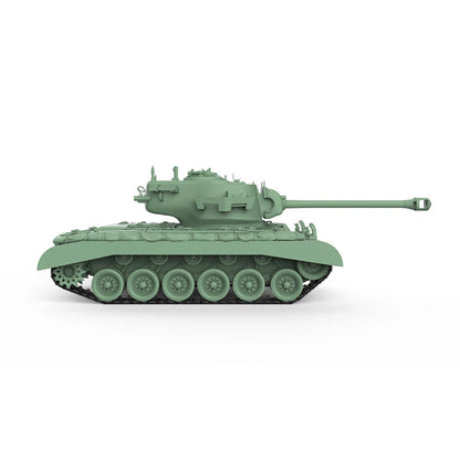 SSMODEL SS87519 1/87 HO Scale Railway Military T26E5-FL M26 Pershing Heavy Tank
