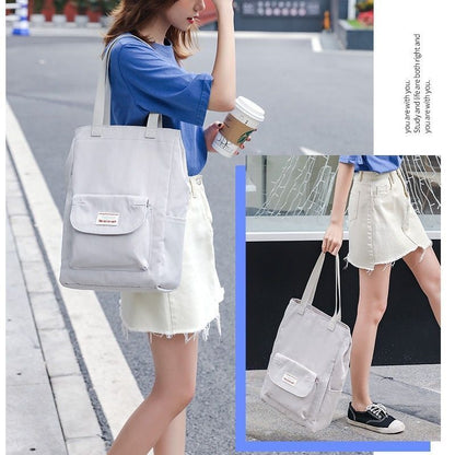 Fashion Women Shoulder Bag Waterproof Oxford Cloth Notebook 15.6 Inch Backpack
