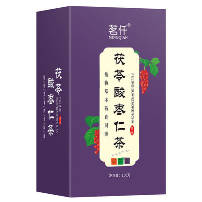 150g Poria Sour Date Tea Bags 30 Bags/box Lily Tea Healthy Drink