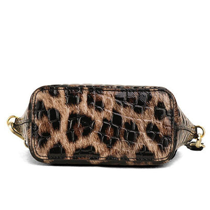 Leather Bag Shell Fashion Versatile One-Shoulder Messenger Bag Small Square Bags