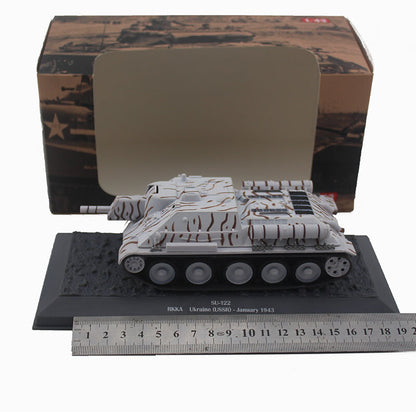 WWII SU-122 RKKA UKRAINE USSR-JANUARY 1943 1/43 DIECAST MODEL TANK